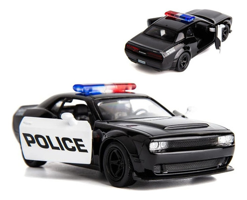 1:32 Coche De Aleación Dodge Policía Modelo