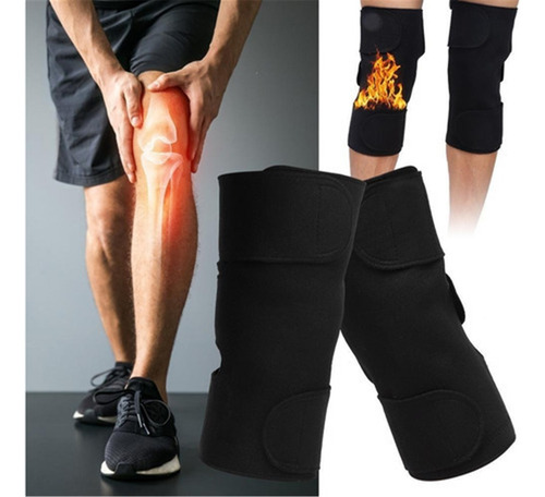 * Rodilleras Magnéticas De Turmalina Autocalentables Unisex