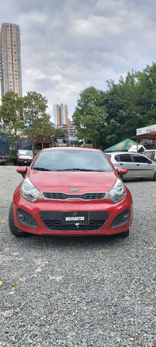Kia Rio Ub Ex 2015 Mt 1.250 Cc 93.907 Km Rojo