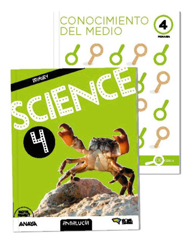 Libro Science 4âºep St Andalucia + De Cerca 23 - Aa.vv