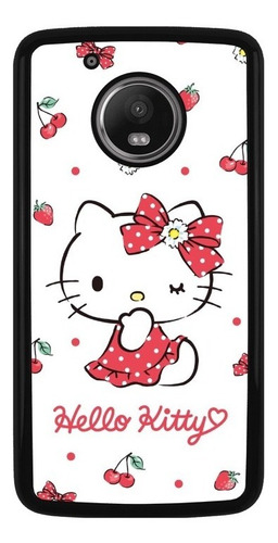 Funda Protector Para Motorola Moto Hello Kitty Moda 06