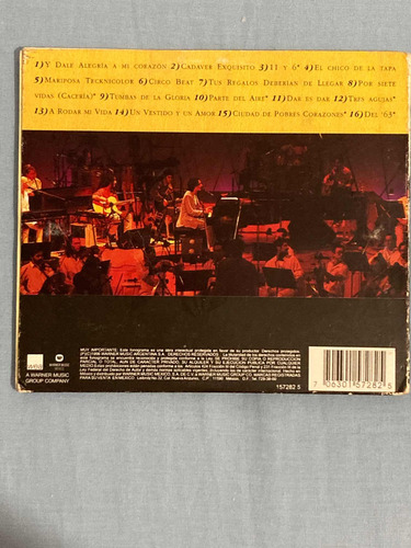 Fito Páez / Euforia Cd Digipak 1995.mx (Usado)