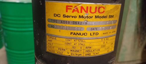 Cnc Servomotor Fanuc 5m Type A06b-0642-b005 (Usado)