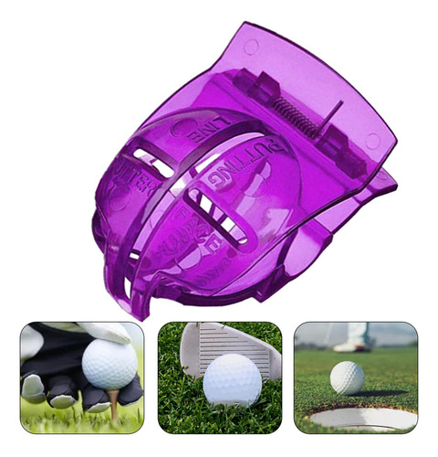 6 Plantilla De Alineación Para Bolas De Golf - 6 Piezas