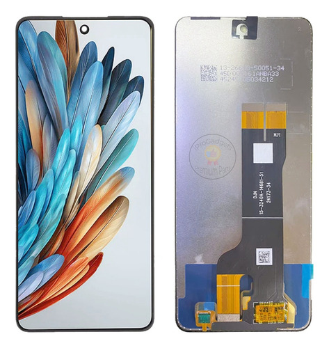 Zc Pantalla Táctil Lcd Para Zte Nubia Music Z2353 Negra
