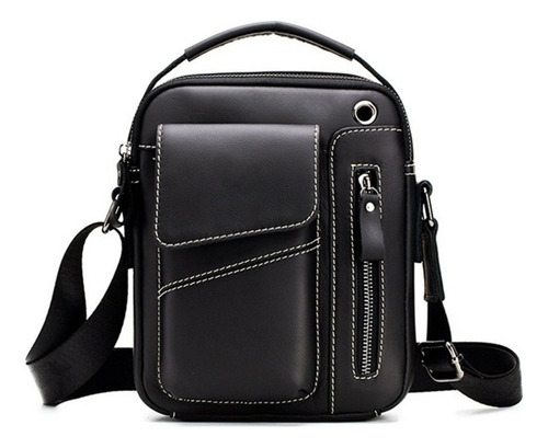 Bolso De Hombro Pequeño For Hombre De Piel Auténtica