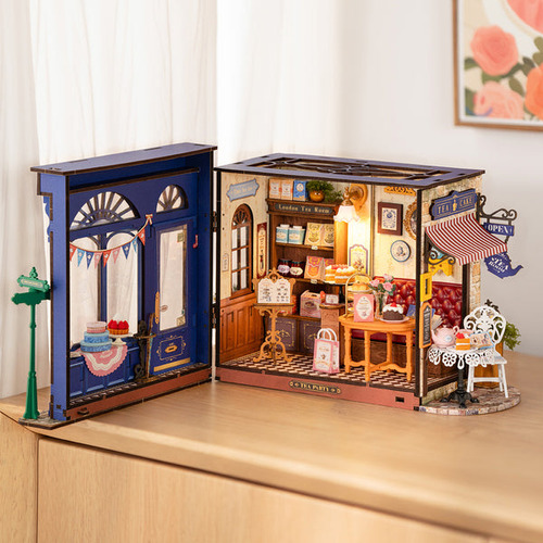 Casa De Muñecas En Miniatura Rolife Leisure Time Para Salón