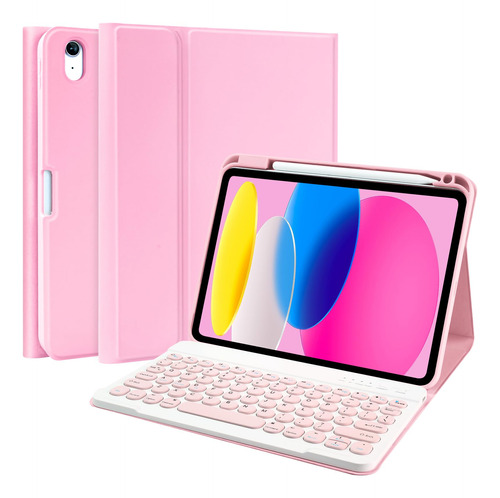 Coo Funda Para iPad De 10ª Generacion Con Teclado (10.9 PuLG