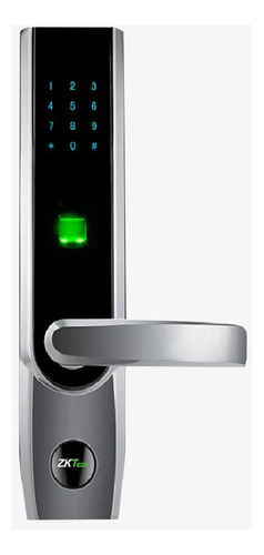 Cerradura Zkteco Para Puerta Principal Con Lectora De Huella