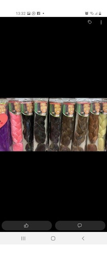 Imagen 1 de 6 de Pelo Sintetico Para Trenzas Africanas