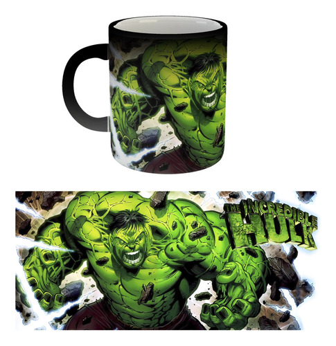 Taza Mágica Hulk Marvel |de Hoy No Pasa| 1