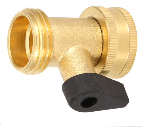 Conector De Válvula De Esfera 3/4 Dn20 De Latão Reto De Pass