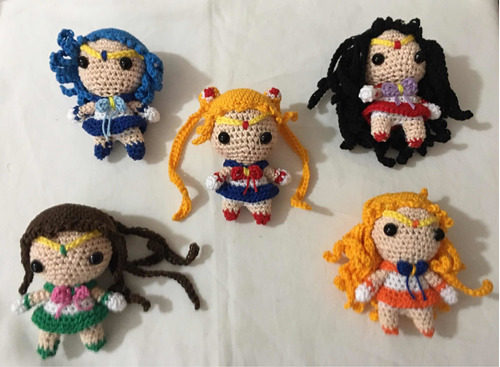 Tejidas A Mano Colección Sailor Moon