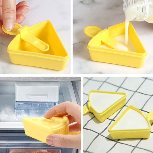 Moldes Para Paletas De Hielo,juego De 6 Moldes Para Paletas