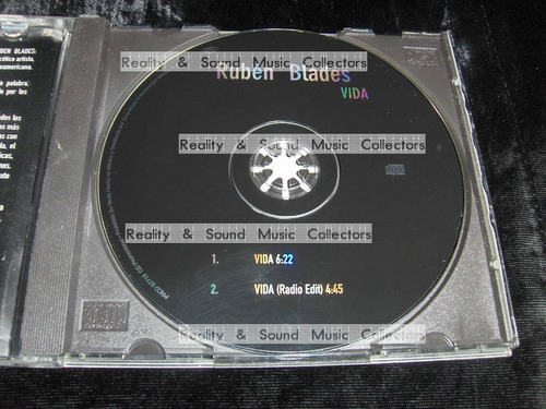 Ruben Blades Vida Cd Single Original De Coleccion (Usado)