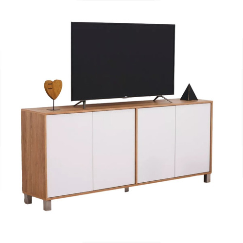 Bahiut Vajilero Comoda Living Comedor Herraje Push 4 Puertas