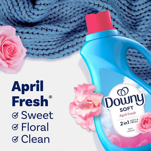 Downy Suavizante Liquido, Aroma April Fresh 60 Lavadas