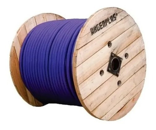 Imagen 2 de 4 de Cable Subterráneo 3x2,5mm Argenplas Por Rollo De 100 Metros.