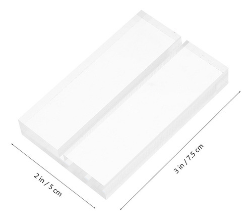 Soporte De Nombre De Acrílico Soporte De Mesa De Acrílico