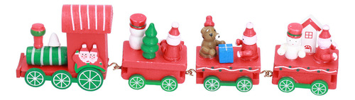 Juego De Maquetas De Trenes Navideños, Dibujos Animados En C