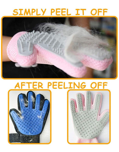 Furbb Pet Grooming Glove - Cat Dog Gentle Deshedding Brus