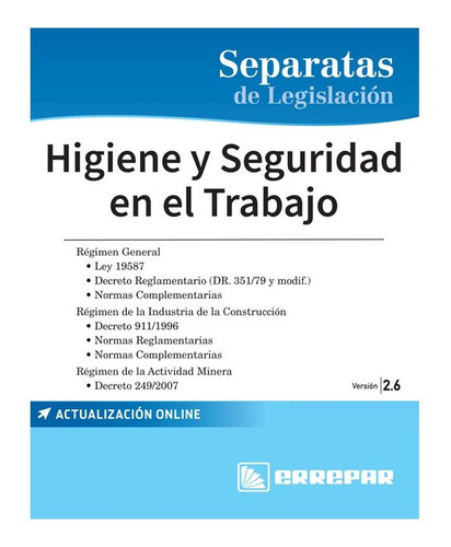 Imagen 3 de 10 de Riesgos Del Trabajo Errepar Ultima Edicion