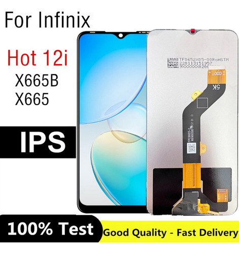 Pantalla Táctil Lcd For Infinix Hot 12i X665 X665b