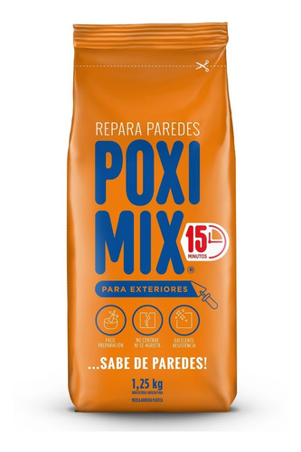 Poximix® Mezcla Adhesiva A Base De Cemento-exterior 1.25 Kg