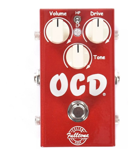 Pedal Ocd Fulltone V2 Car Limited Edition Custom Shop C/ Nfe