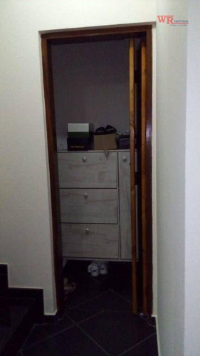 Imagem 22 de 30 de Sobrado À Venda, 179 M² Por R$ 660.000,00 - Parque Novo Oratório - Santo André/sp - So0863