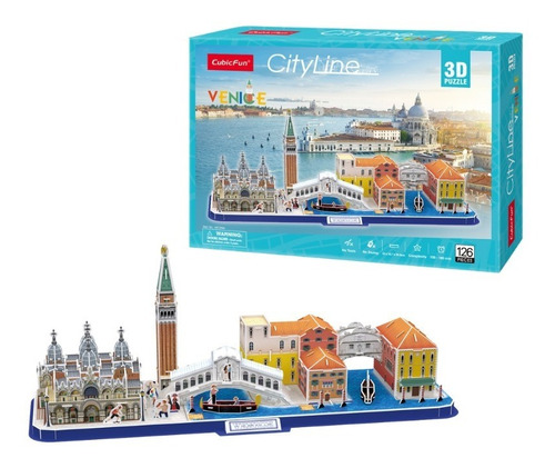 Puzzle 3d | Arquitectura De La Ciudad De Venecia