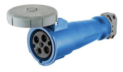 Conector Hembra Hubbell 3p 4h 60a 250v Hbl460c9w