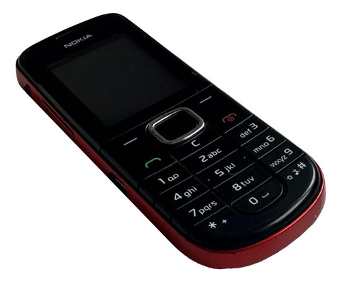 Celular Nokia 1006 Unefon Negro Con Rojo 8 Mb (Usado)