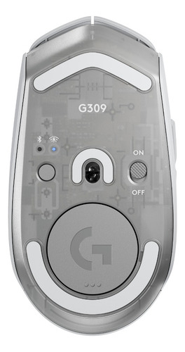 Mouse Gamer Inalámbrico Logitech G309 Lightspeed Hero Blanco