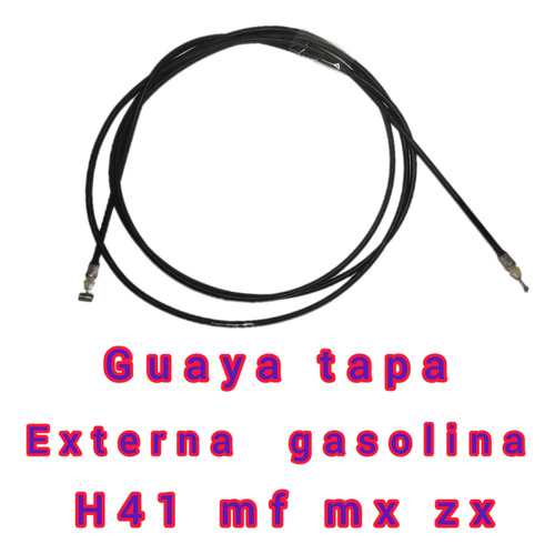 Guaya Tapa Gasolina Externa Mitsubishi H41 Mf Mx Zx