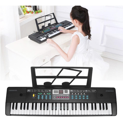 Imagen 8 de 9 de Instrumento Musical Teclado Electrónico Niño Principiante Mi