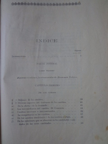 Cuestiones Financieras 1909 Historia Economica Chile (Usado)