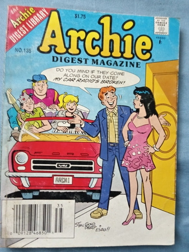  Comic / Archie Digest Magazine, No. 135 / Ingles 