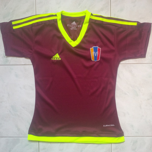 Camiseta Franela De Dama Fvf La Vinotinto Copa America 2015