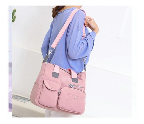 Imagen 9 de 9 de Bolsa De Viaje Impermeable Grande De Nailon Impermeable