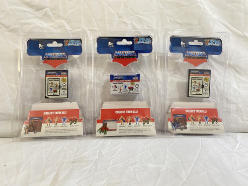 Pack De 3 Figuras World Smallest Master Of The Universe (Usado)
