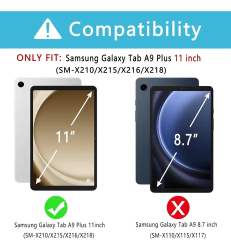 Fundas Con Teclado Para Tablet Galaxy Tab A9 Plus 11 Eam...