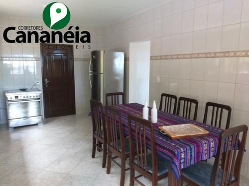 5 Dormitórios (2 Suítes) Frente Ao Mar Com Garagem E Rampa Náuticas, No Parque Náutico Em Cananéia/sp - Ca00058 - 34836522