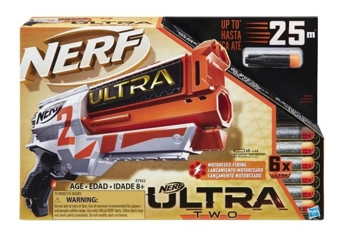 Lançador Nerf Ultra Two Com 6 Dardos Hasbro E7922