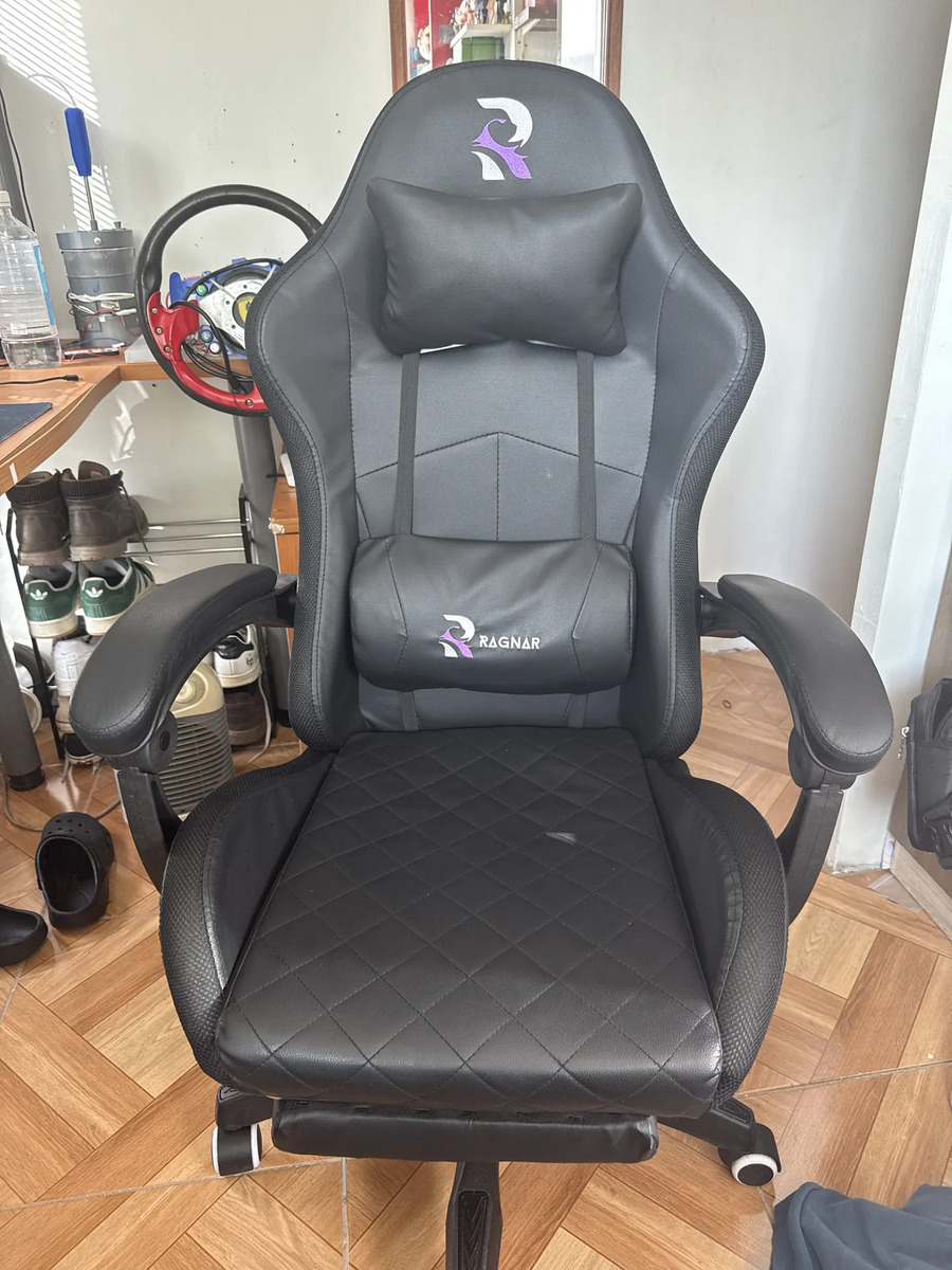 Foto real de Silla Gamer Con Luces Ragnar® Bifröst Lx900 All-black