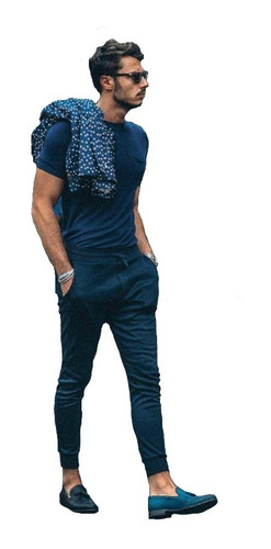 Imagen 3 de 10 de Pack 2 Joggers Chupin Jogging Deportivo Gym Pantalon A16
