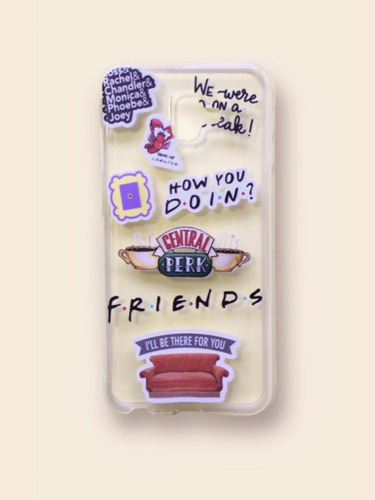 Funda  Friends Para Samsung J6 Plus