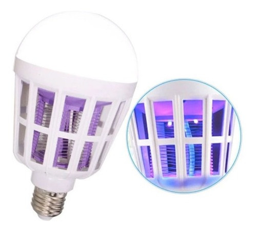 Lâmpada Led Mata Mosquito Insetos Pernilongo Moscas 15w