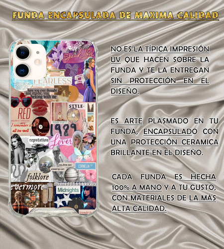 Funda Taylor Swift The Eras Tour Para iPhone, Encapsulada