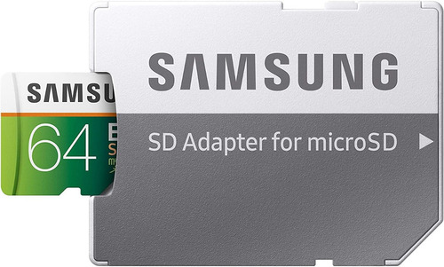 Tarjeta de memoria Samsung MB-ME64GA/AM Evo Select con adaptador SD 64GB
